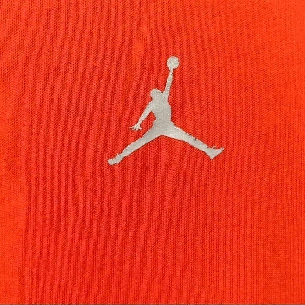 🪽Nike Air Jordan Orange & Gray Wingspan T-shirt